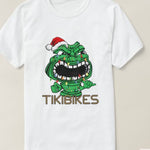 TIKIBIKES Christmas guy cotton t-shirt